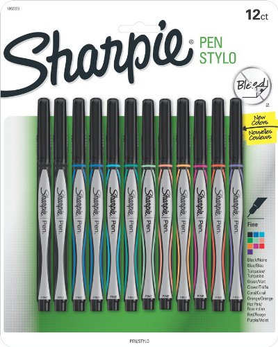 sharpie colorful pens